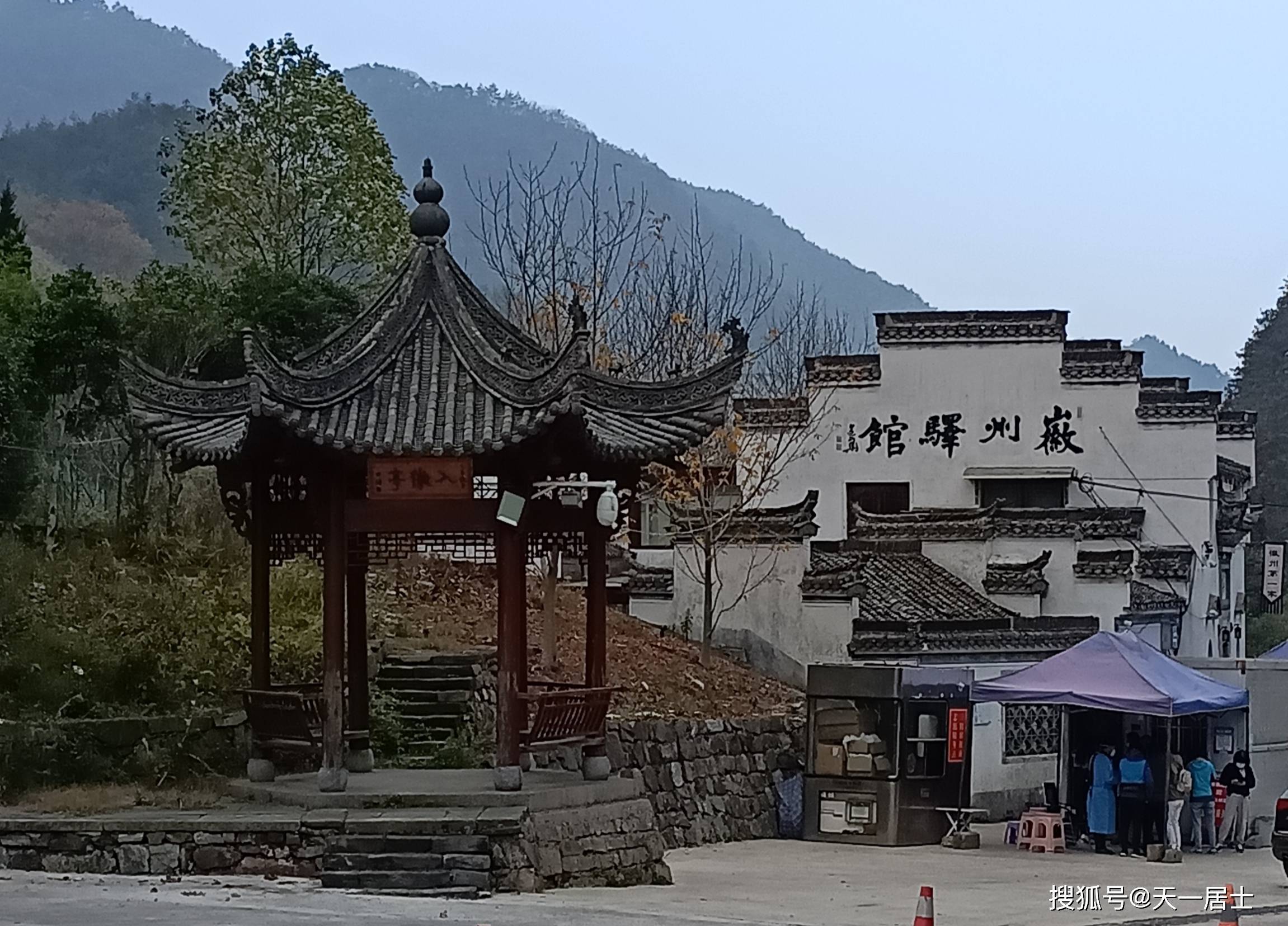 保留完整的古代关隘昱岭关