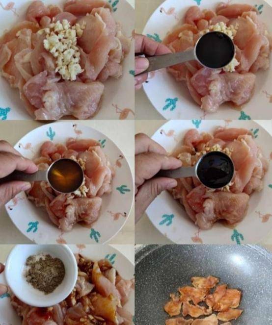 超简单的蒜香煎鸡胸,低脂又饱腹,当做减肥餐代替主食_女孩_味道_食材