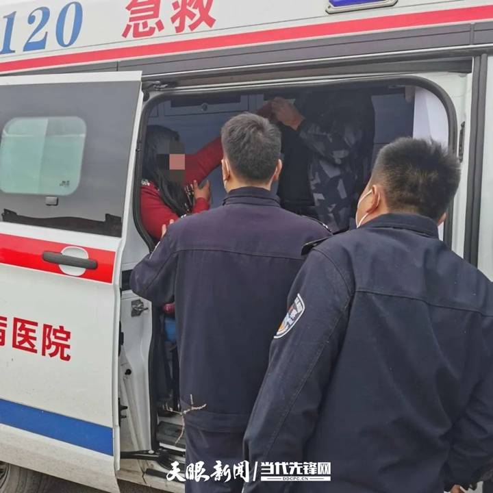 女子欲轻生！生死瞬间民警一把拉回 大方县 社区 巡逻