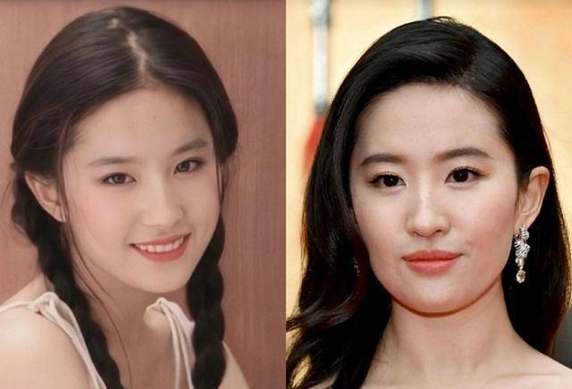 刘亦菲也难逃"发腮",穿黄色礼服仙气不再,好在气质依旧高级_身材_影响