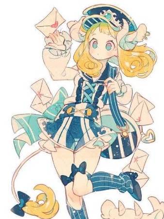 十二星座专属美少女插画,双子座古灵精怪,狮子座魅惑小恶魔!