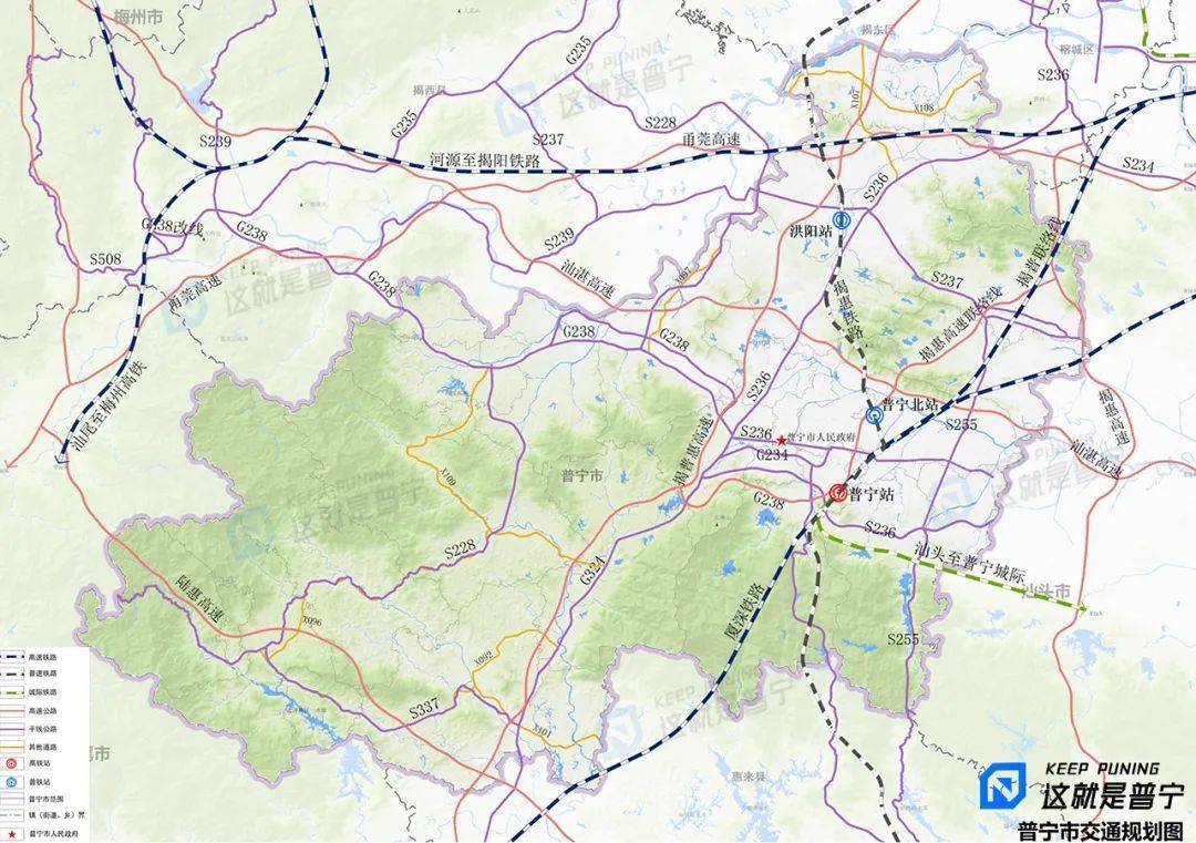 2020普宁地铁规划图图片