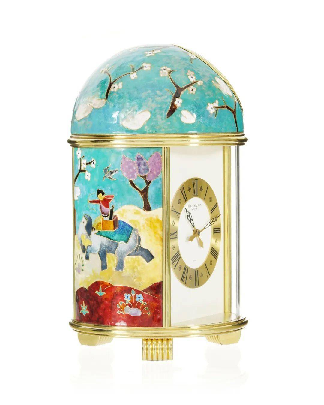 罕见百达翡丽"掐丝珐琅圆顶座钟"领衔!