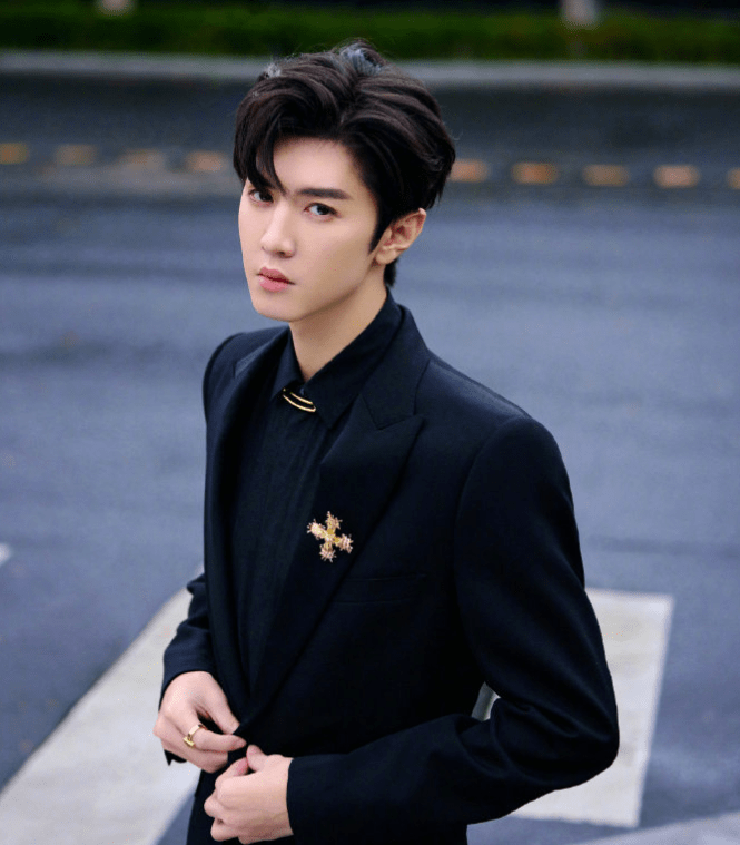 陈哲远麦粒肿,他都能看得见,还强烈推荐红霉素眼膏,陈哲远一身黑西装