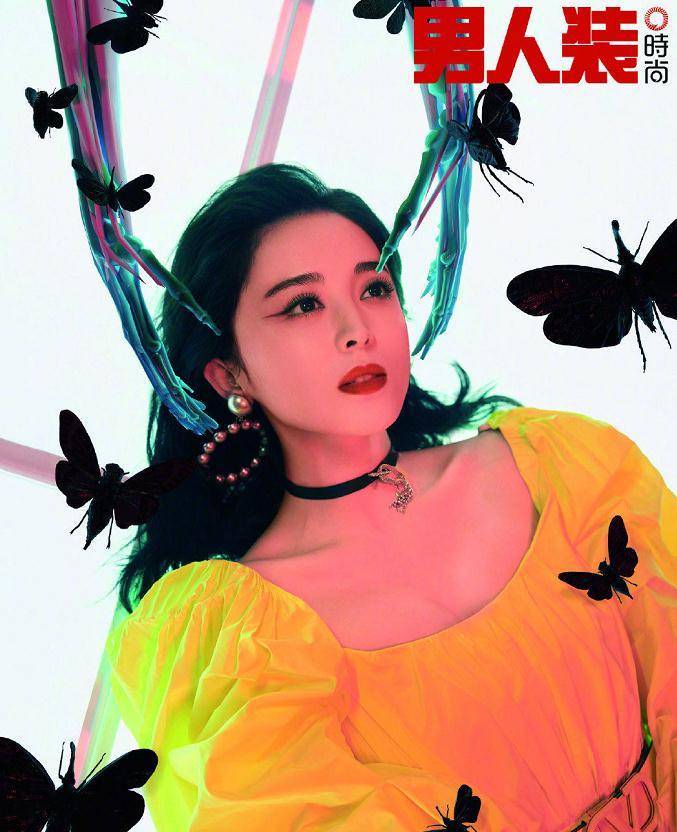 古力娜扎登《男人装》16周年改版刊,实力演绎二次元,又酷又man_时尚