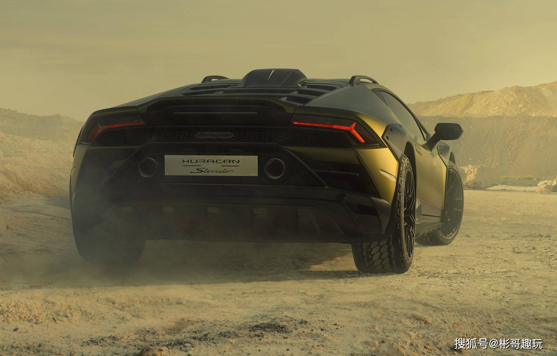 兰博基尼huracán sterrato以拉力赛车模式亮相 最大输出601马力_搜狐