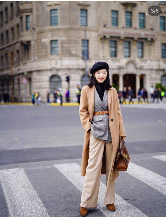 开春流行穿卡其色风衣!不管配什么衣服,都能时髦又好看