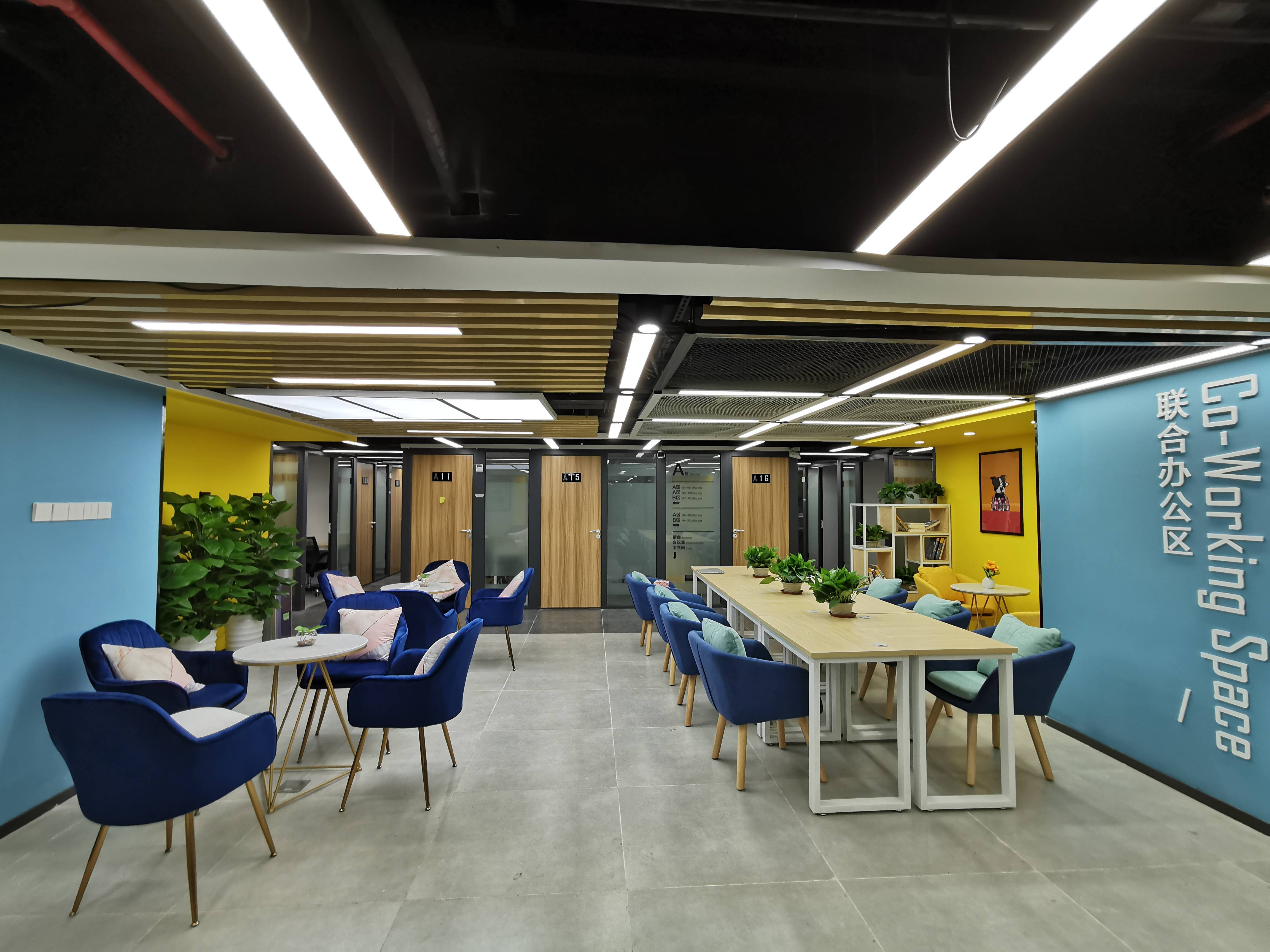 创富港共享办公深圳龙岗新增新店,入驻大运cbd甲级写字楼