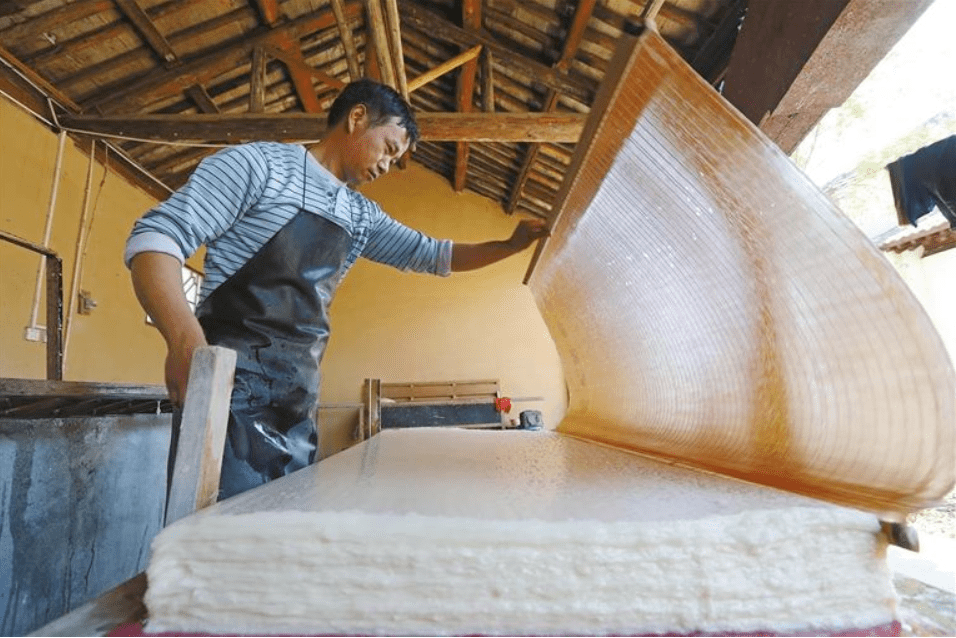 周至县起良蔡候纸博物馆入选陕西省第二批省级非遗工坊名单_良村_造纸