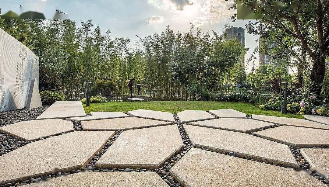 园林铺装风格 | 现代,新中式,欧式,东南亚