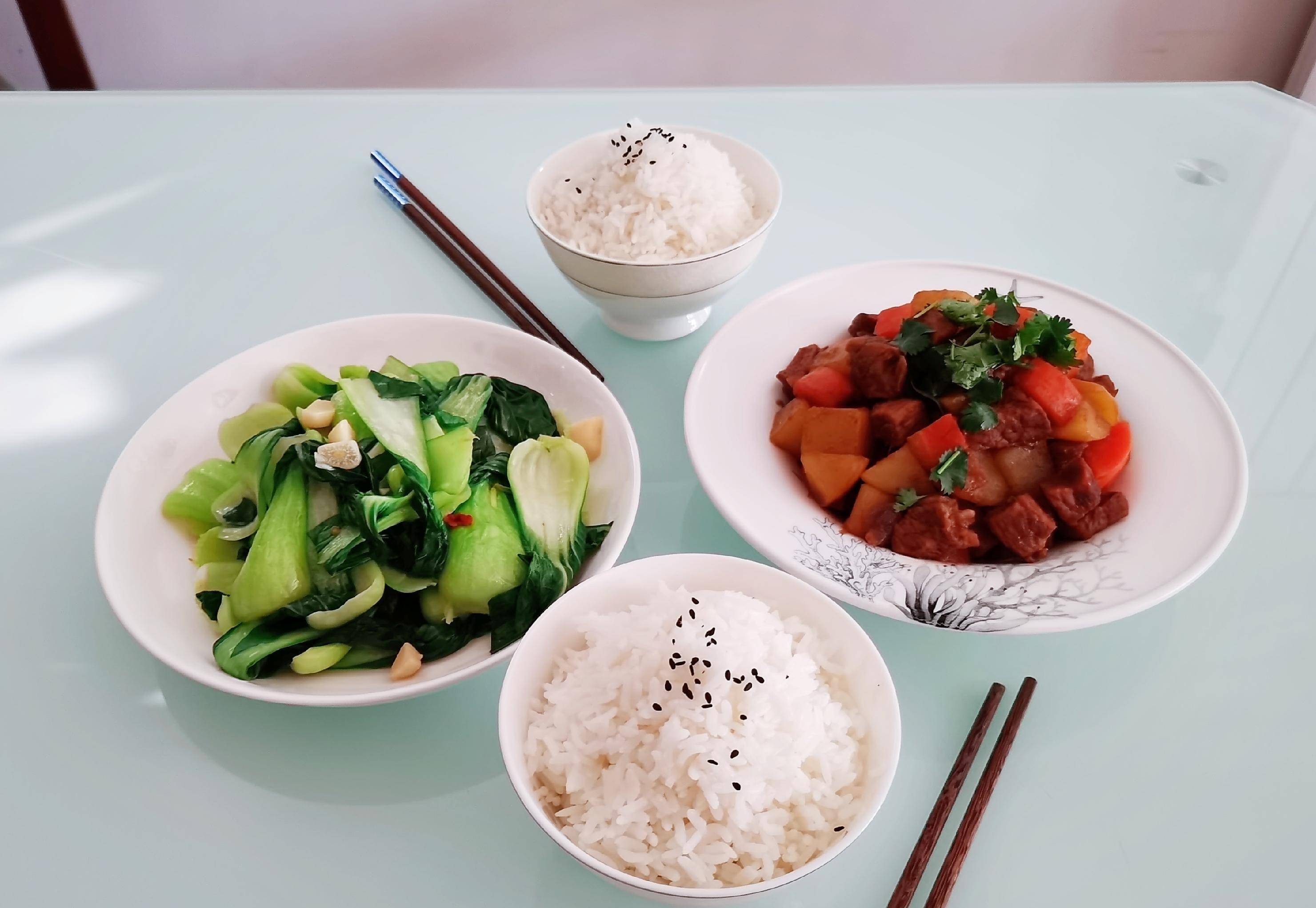两口子的6天不重样午餐,荤素搭配,简单好做,清淡适口又营养_莴笋_料酒