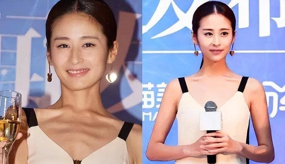 然而颖儿减肥之后,成为真正的制片人排骨胸,原来脸上的胶原蛋白也只剩