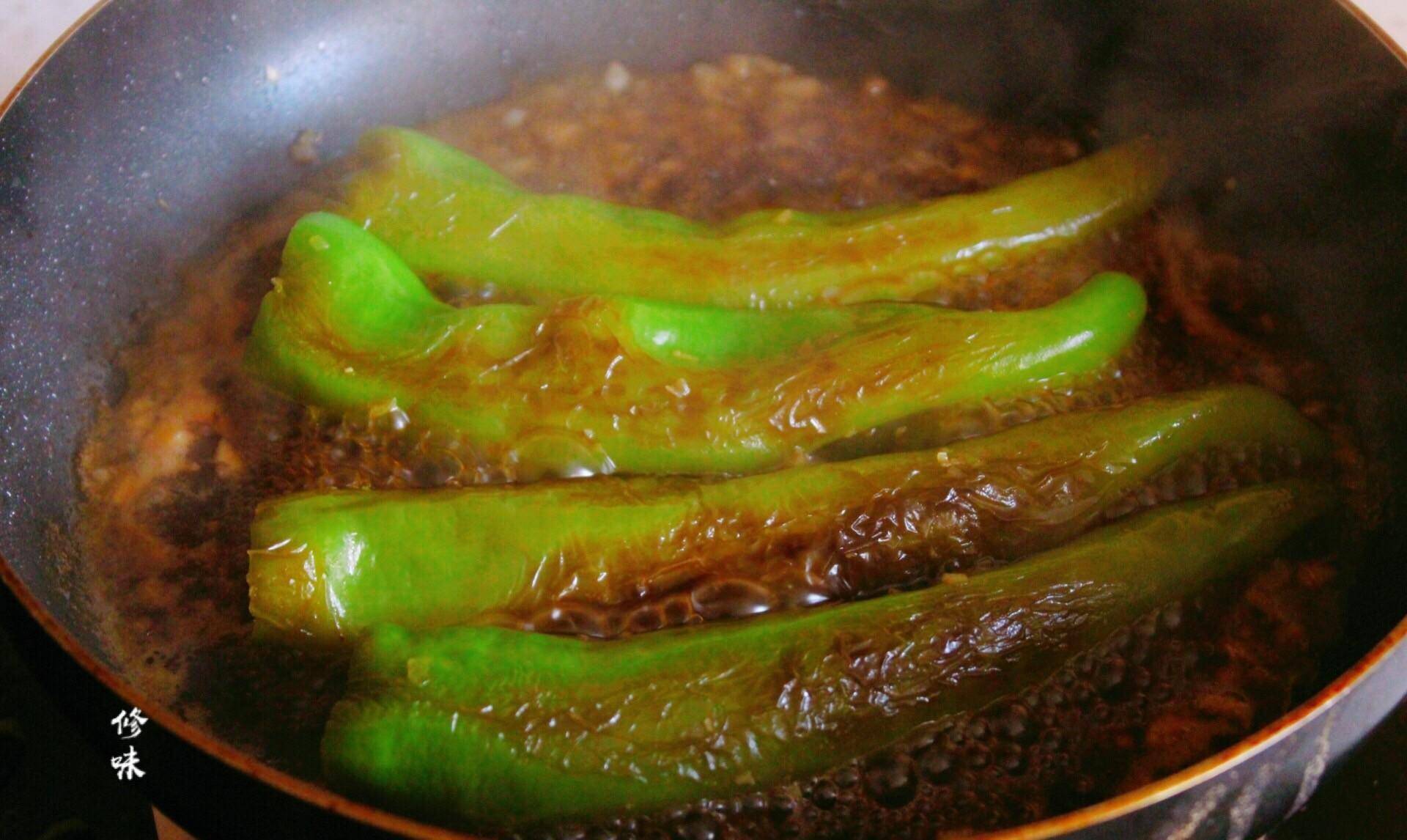 尖椒釀肉,比吃紅燒肉還過癮,女生見都流口水_辣椒_肉餡_的作用