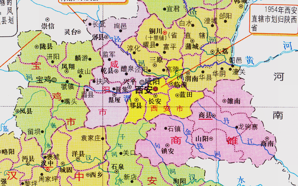 陕西省户县地图图片