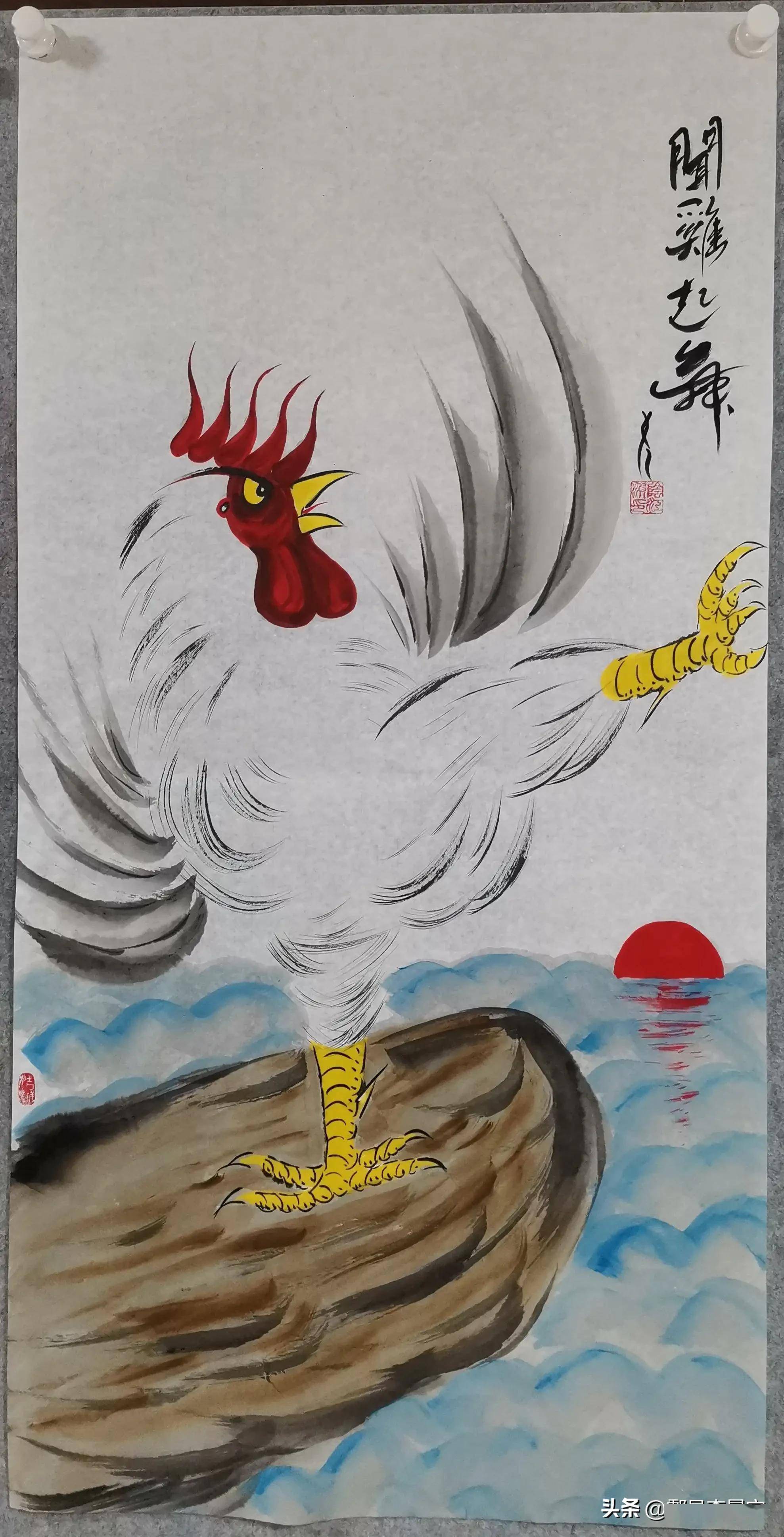 联题陕西省西安市鄠邑区画家长江绘画作品《吉祥如意》文/李景宁