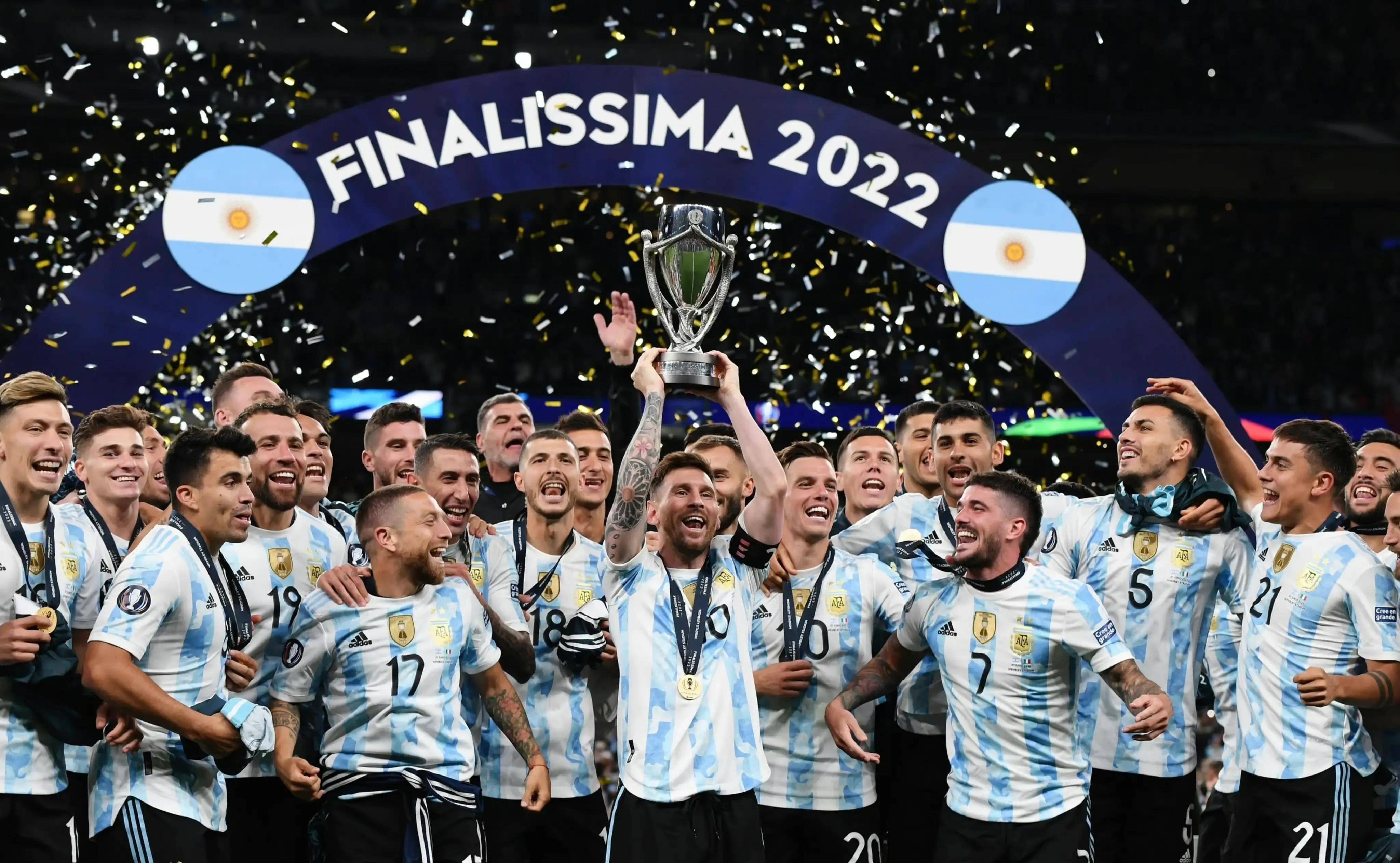 阿根廷队不断优化一场3比0大胜意大利的背后是世界杯夺冠底气_梅西_进