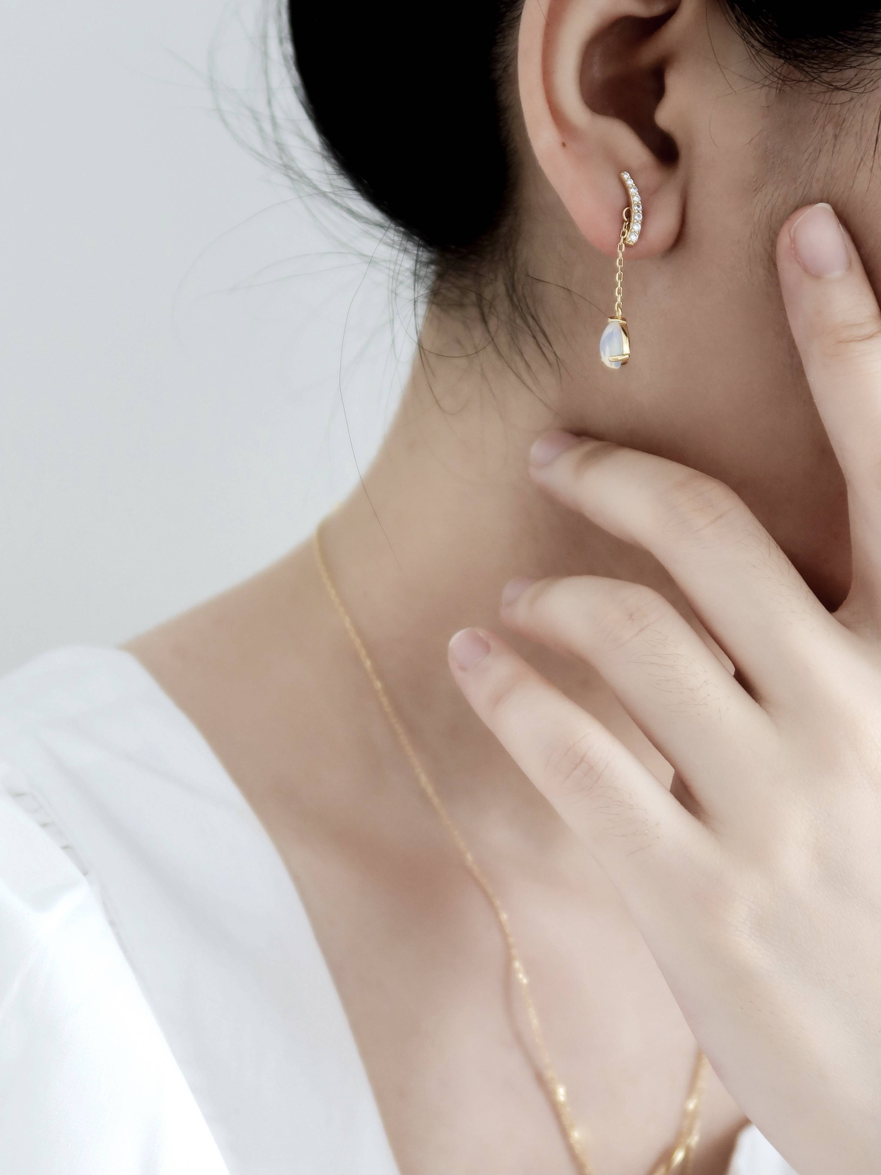 墨尔本orange cube海风耳饰,高级精致感溢出屏幕_造型_整体_首饰