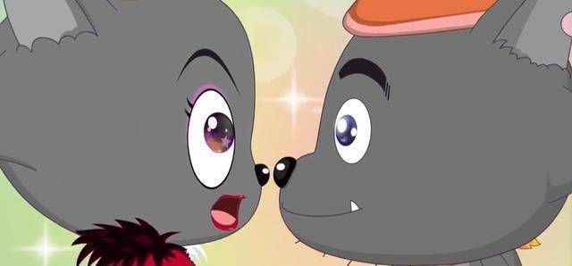 "灰红"cp的感情,在官方系列动画里经常有体现,每次这对夫妻