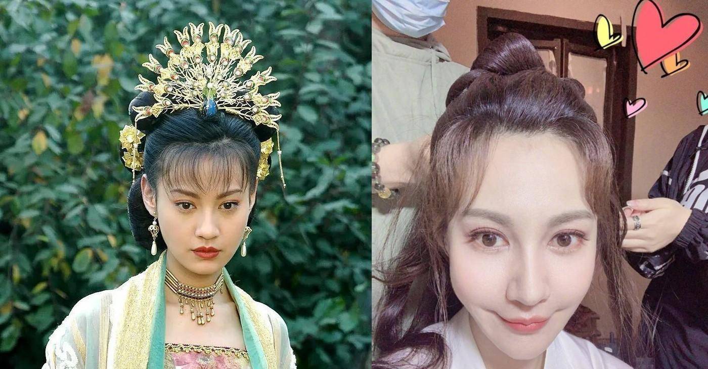 42岁"江玉燕"复出演剧,相貌大变成网红,满脸玻尿酸还撞脸杨颖_杨雪