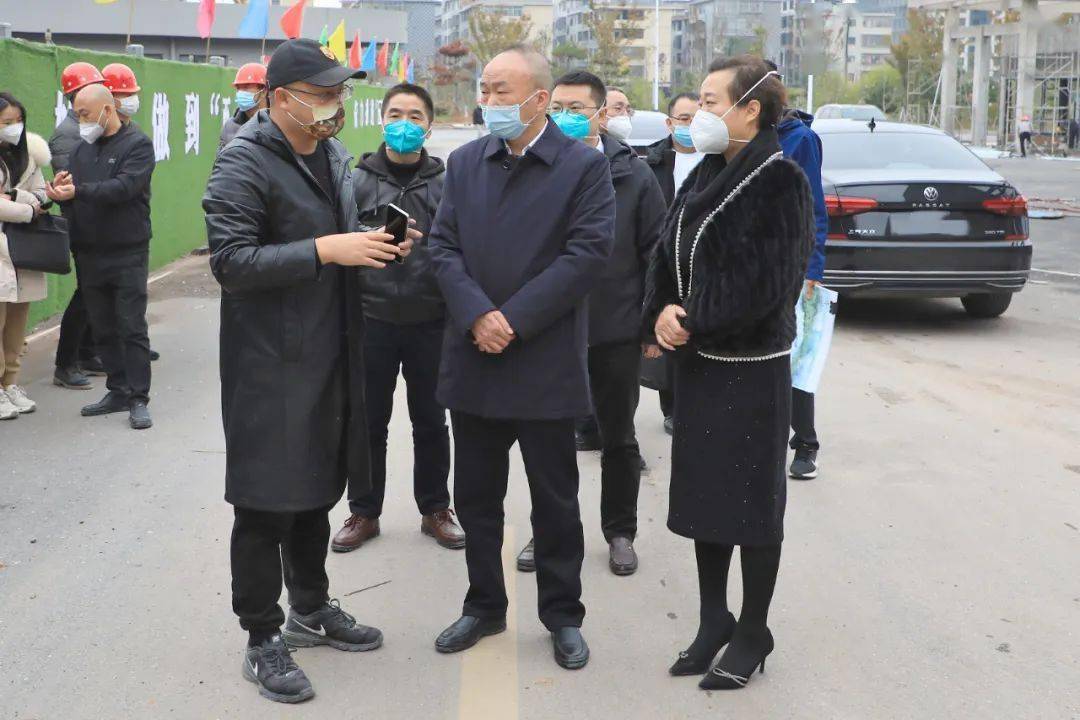 杨博一行先后来到小日科技,业翔晶科,立马车业,大连金慧等项目建设