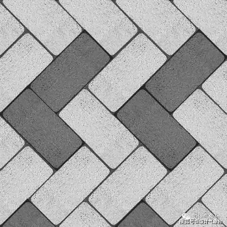 你的彩平图铺装贴图,看着好土!
