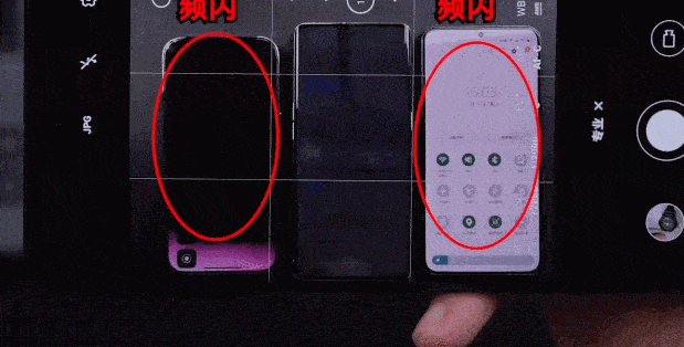 OPPO三星苹果屏幕对比，频闪差距有多大？还是它最懂用户！