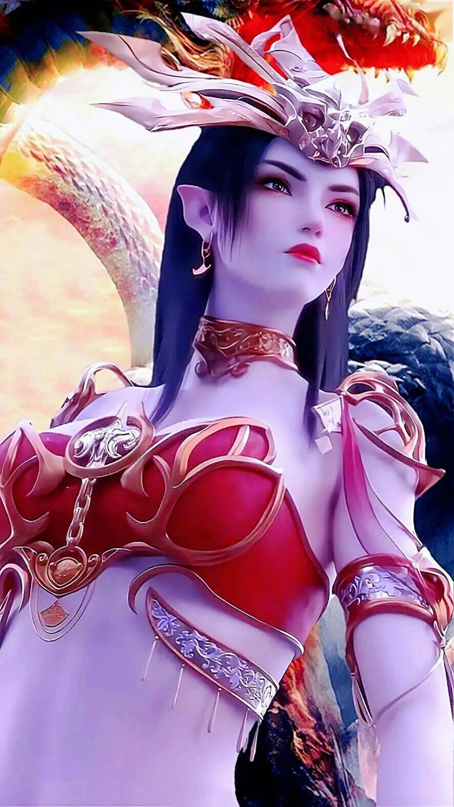 国漫女神:美杜莎女生,挡我者死_手游_龙珠_福利