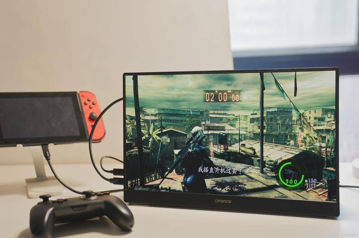 switch党福音,千元屏幕尽享游戏大作,cforce cf015neo便携屏幕体验