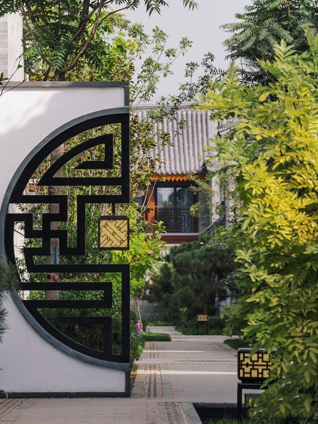 堂前竹影 | 禅意中式院落,绝美古韵木窗_墨瑟_性能_风格