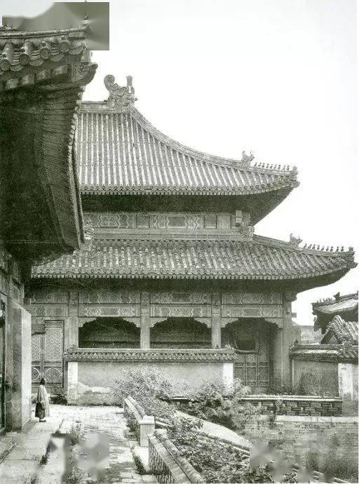 紫禁城原貌的照片!极为珍贵!_军队_城楼_中国建筑