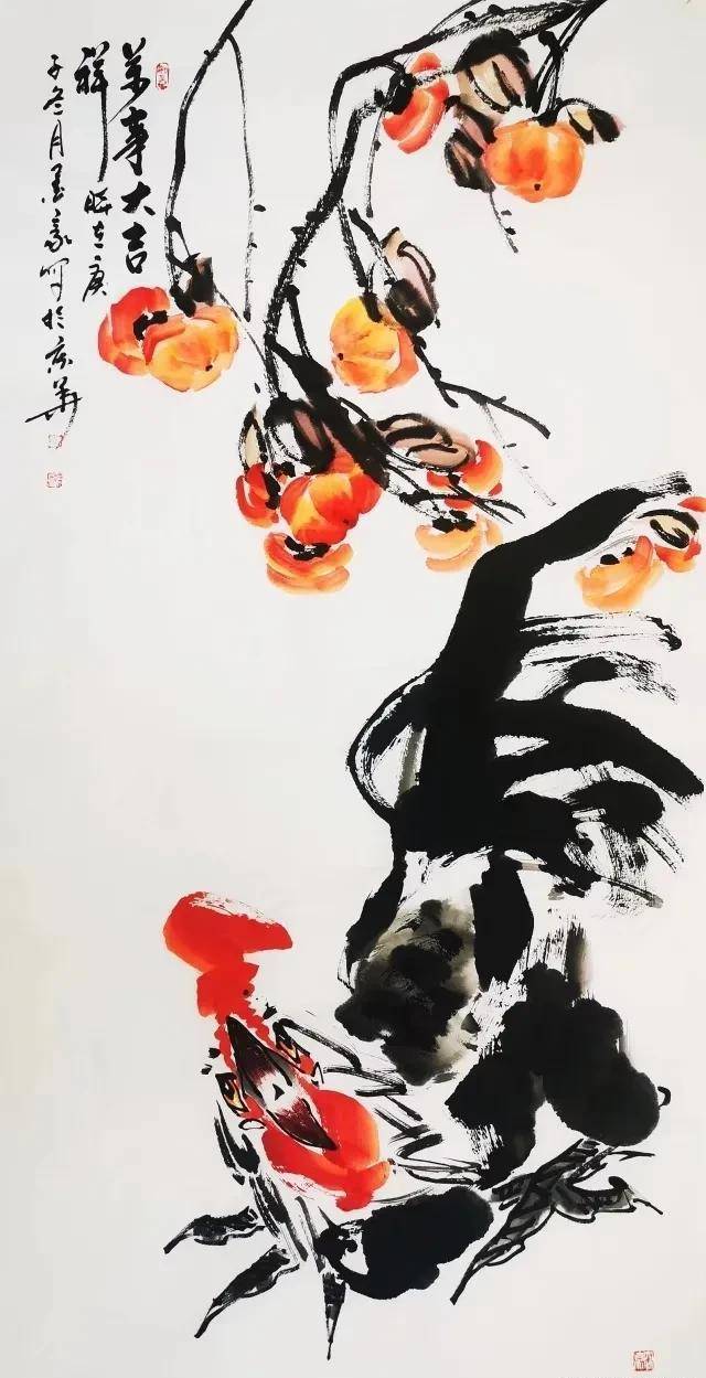 出名片子导演、画家魏宾仁来到北京宋庄艺术小镇造访画家墨豪