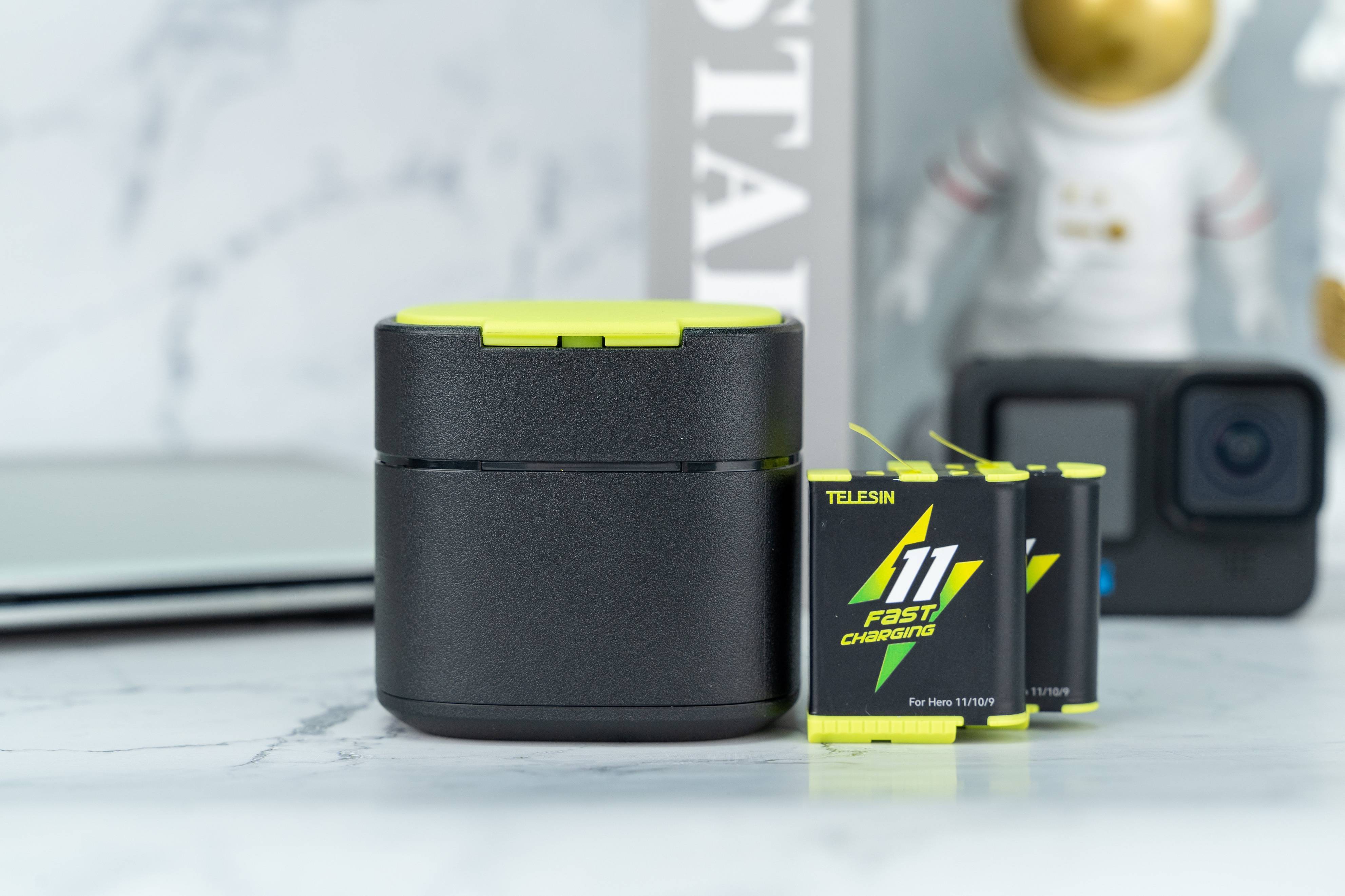 GoPro续航拯救者,泰迅长短途双电快充二人组,助你告别电量荒