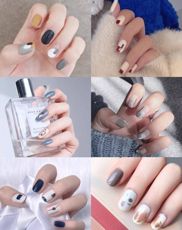 莫兰迪色系超显气质又耐看的美甲,小仙女春季必做,集美们集合来选图啦