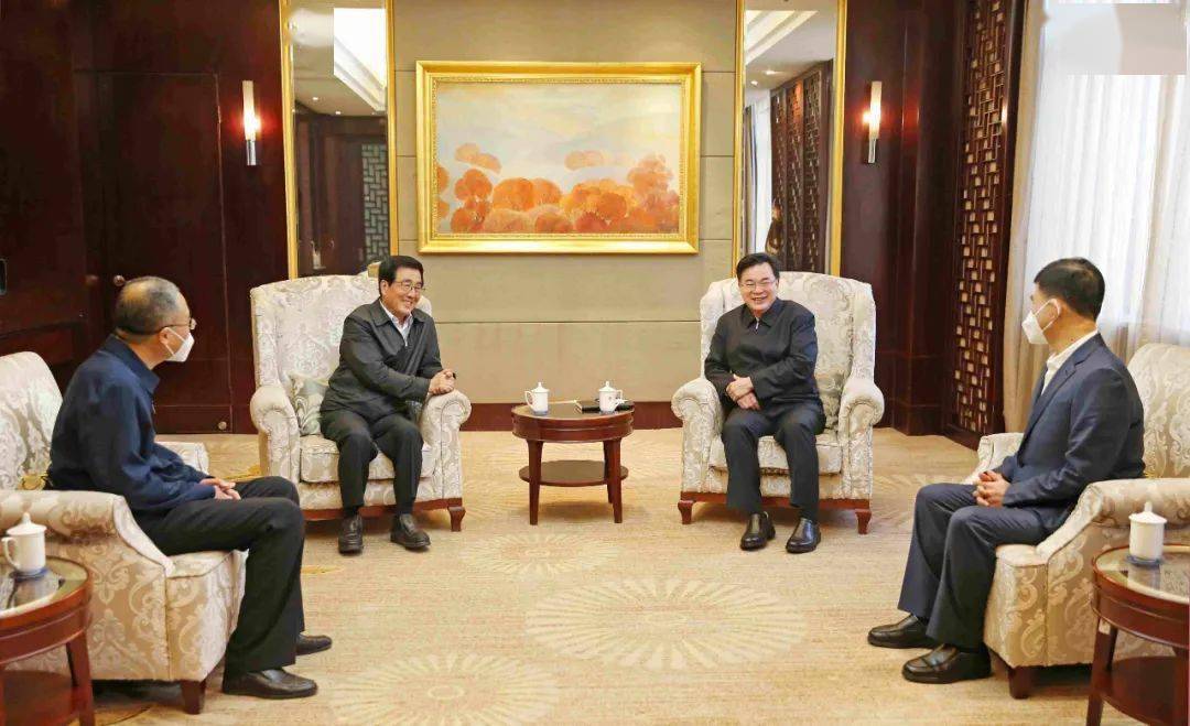 胡昌升看望林铎_甘肃_发展_工作