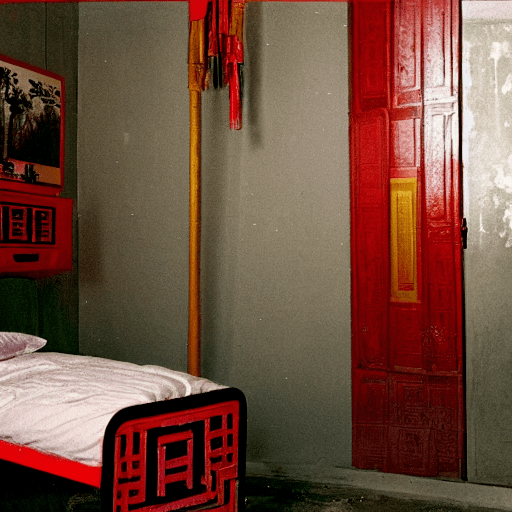 绘画?摄影?梦境?AI中式梦核,再现记忆深处的温馨与不安_创作_作品_概念