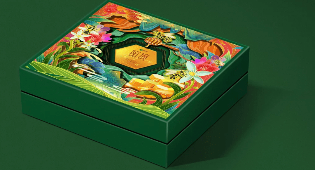 哈尔滨蜂蜜精品包装盒:高端创意蜂蜜包装盒鉴赏