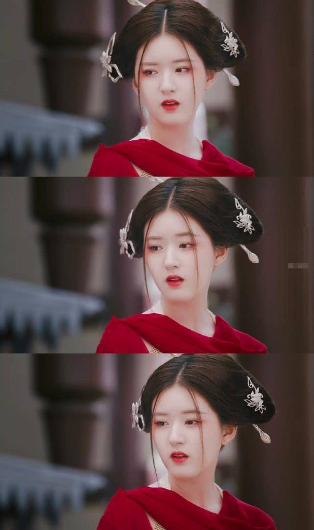 圆脸女神赵露思新剧开播,不走可爱路线,一袭红衣妖魅十足_赵丽颖_网友