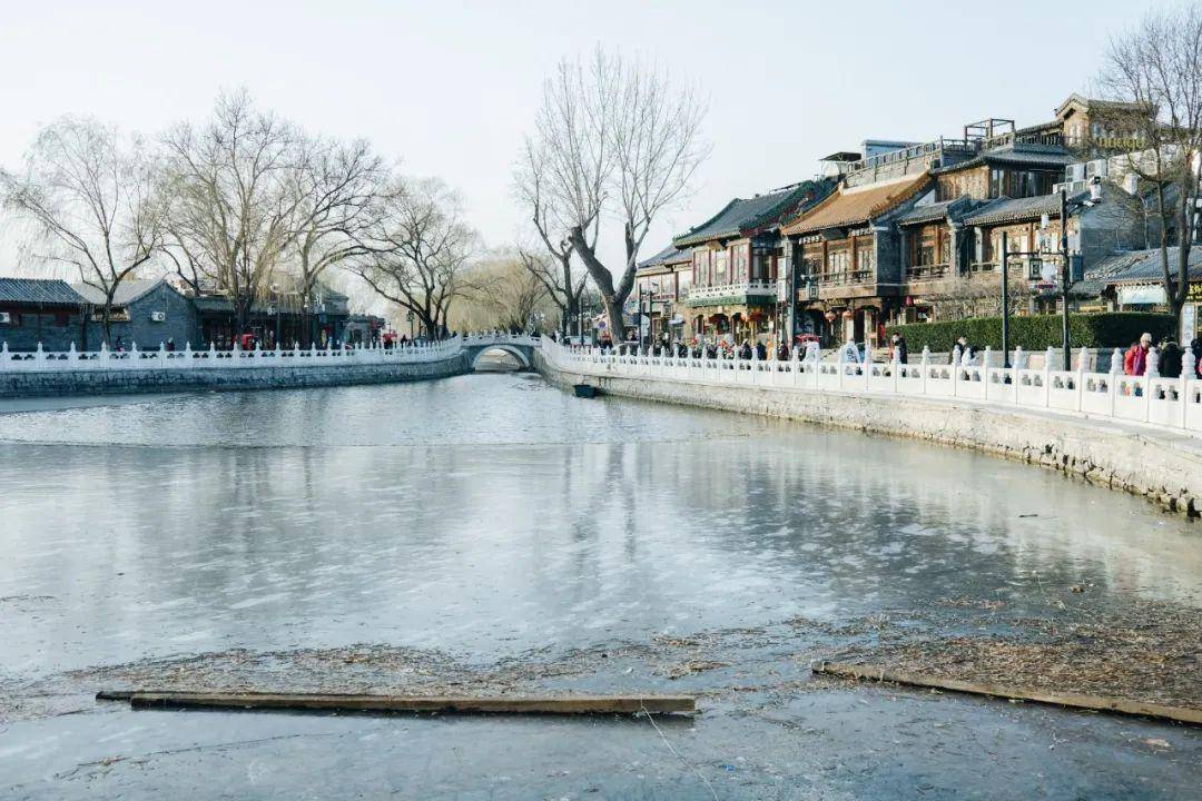 什刹海冬景图片