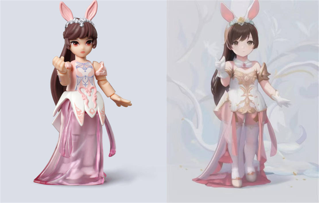 斗罗大陆:史莱克七怪手办ai化,小舞秒变幼女,奥斯卡完全认不出_动漫