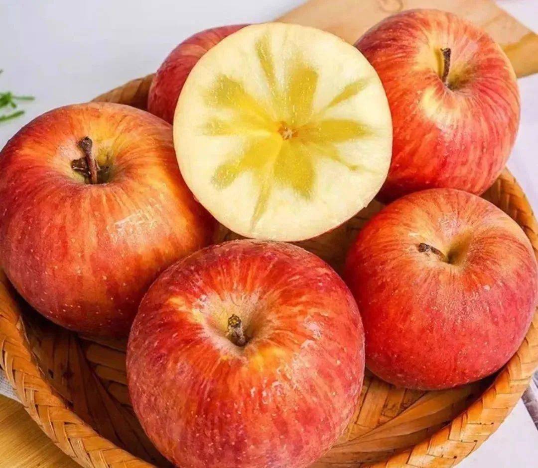 【山西冰糖心苹果】48元享山西冰糖心苹果10斤装,大果更饱满,黄金糖酸