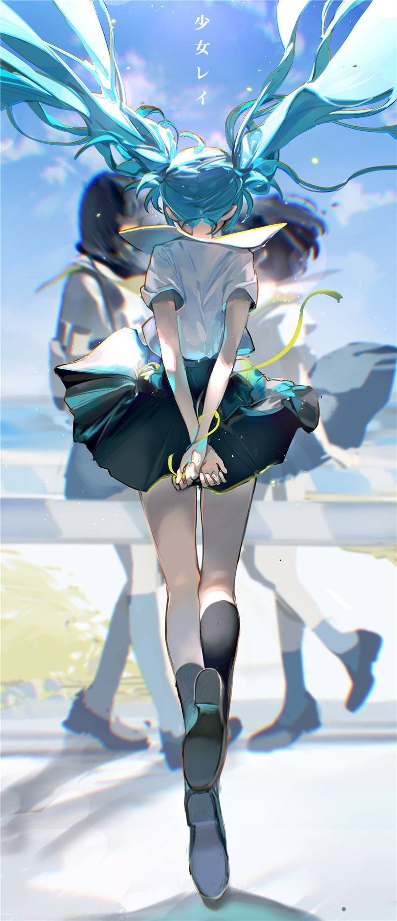 送你一组二次元壁纸!水手服特辑p站美图欣赏_款式_制服