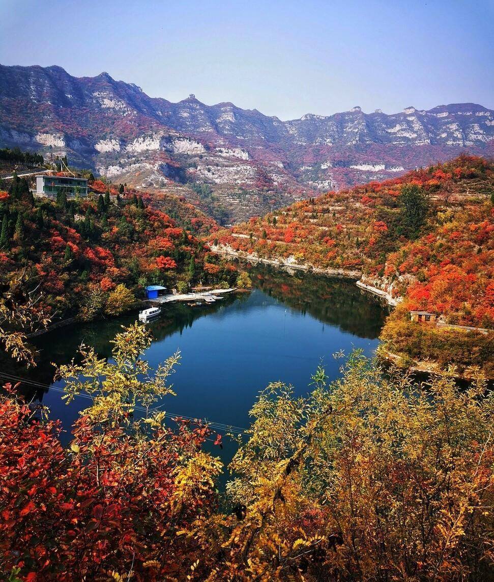 秋天最美好时节,青天河红叶节-河南省博爱县_景区_门票_风景