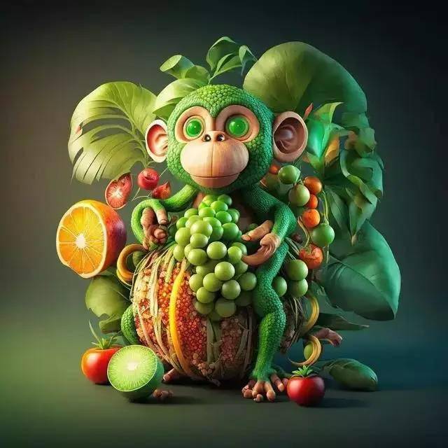 萌萌的十二生肖水果迷倒所有人_教育部_作品_学科