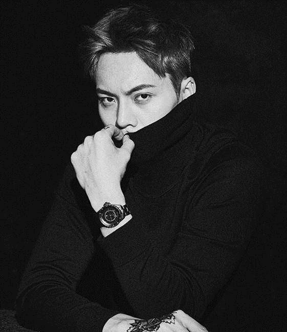 王俊凯喜欢用高领毛衣捂住嘴,张翰也有这样的爱好!