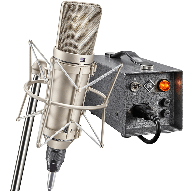 诺音曼neumann纽曼u67 set 录音棚大振膜电子管话筒麦克风_心形_全向