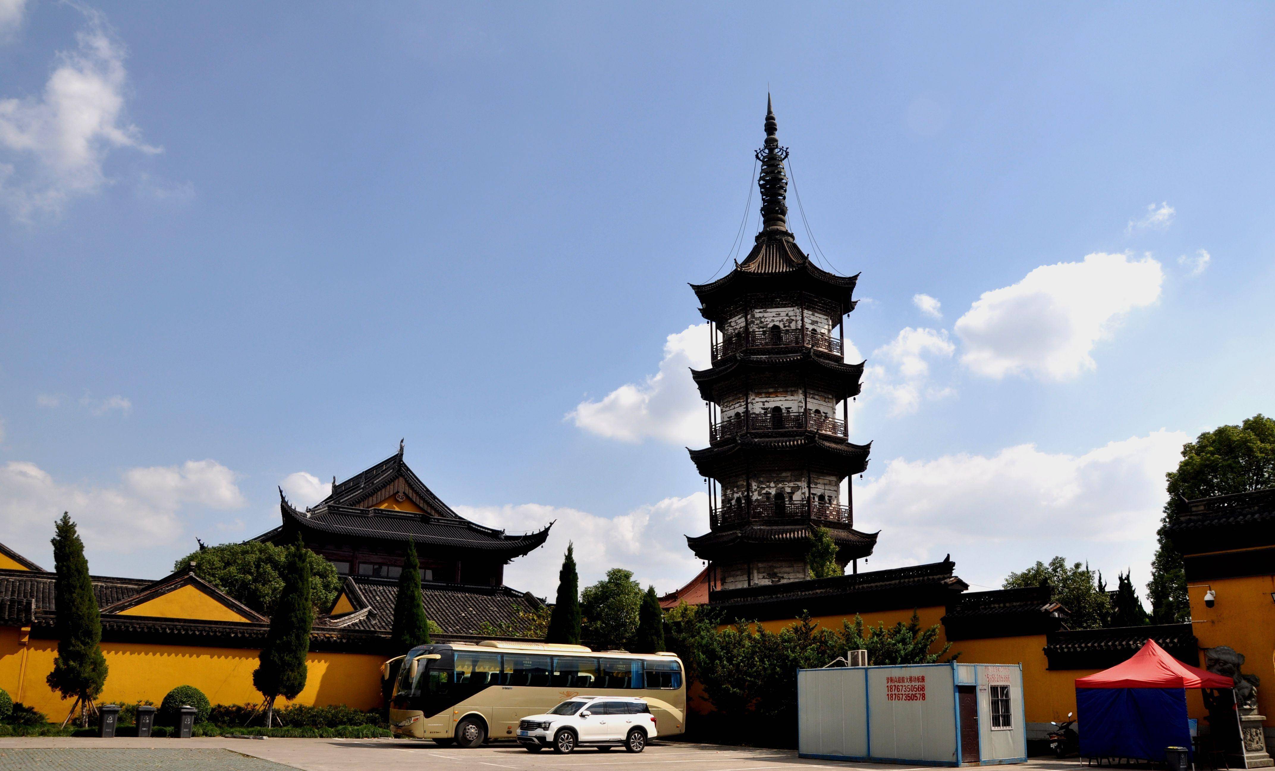 距今400多年的嘉兴平湖报本塔,虽经地震与战火洗礼而历久弥坚_古塔