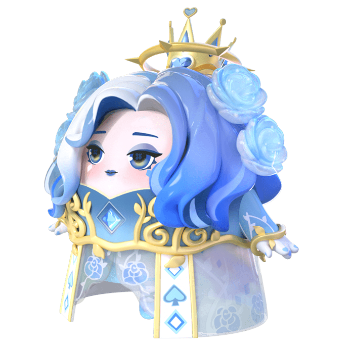 不思议的童话梦境 《蛋仔派对》花境绮遇系列外观上线_白皇后_蓝樱