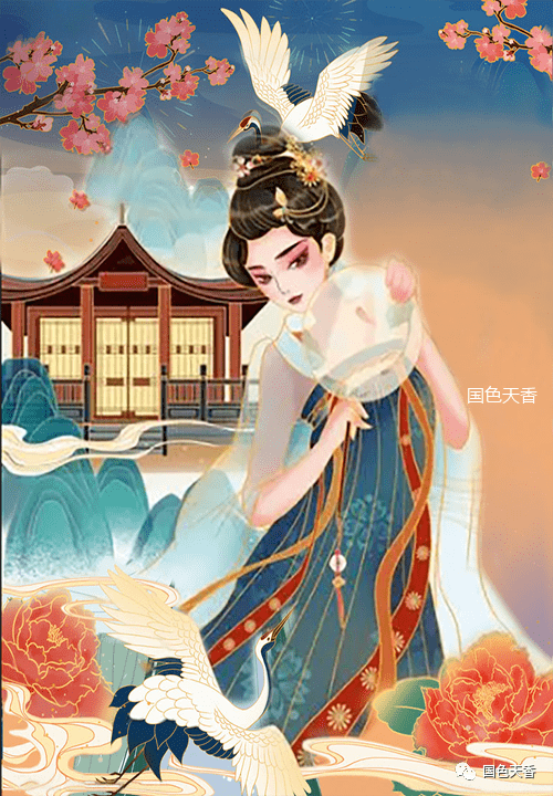 想在夕阳西下吟咏总有一阙词寻杜牧把酒身影越过这秦时明月一泻千里