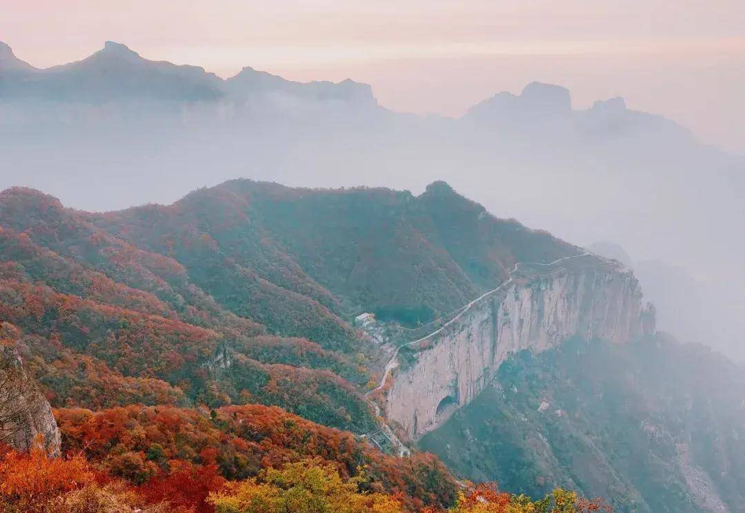 太行山秋景图片