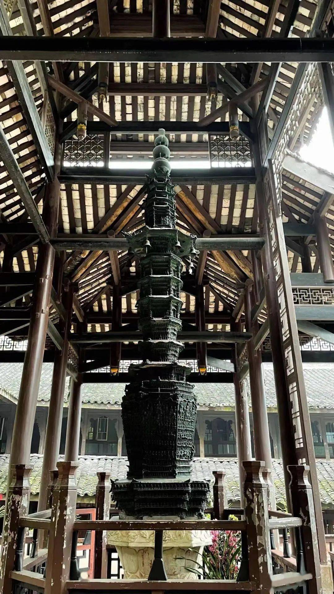 伏虎寺:藏在楹联里的文化之美_峨眉山_白莲_佛教